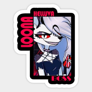 Helluva Boss Loona Sticker